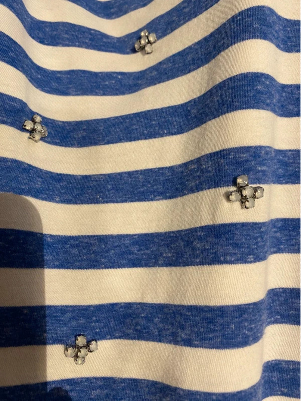 LOFT striped with stones shirt